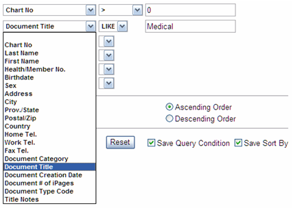 Image of the Query Function
