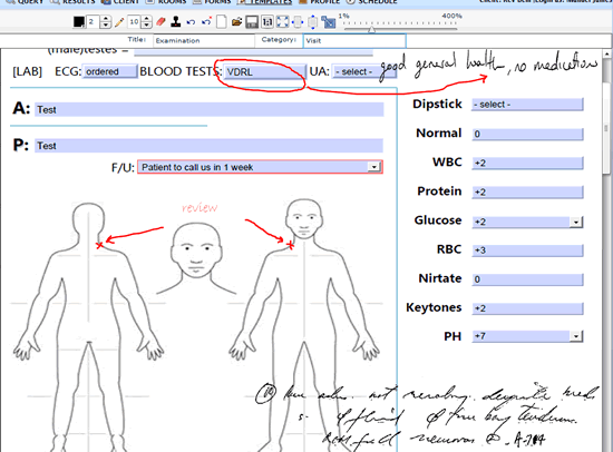 EMR - Handwriting and Inking